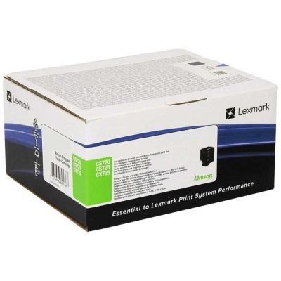 Lexmark 74C50C0 Mavi Orjinal Toner - CS720 / CS725