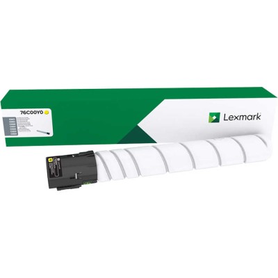 Lexmark 76C00Y0 Sarı Orjinal Toner - CX921 / CX922