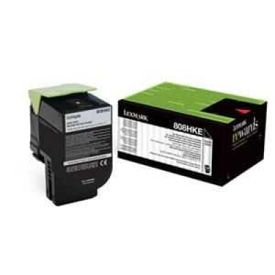 Lexmark 80C8HKE Siyah Orjinal Toner - CX410 / CX510