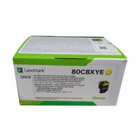 Lexmark 80C8XYE 808XY Sarı Orjinal Toner - CX510