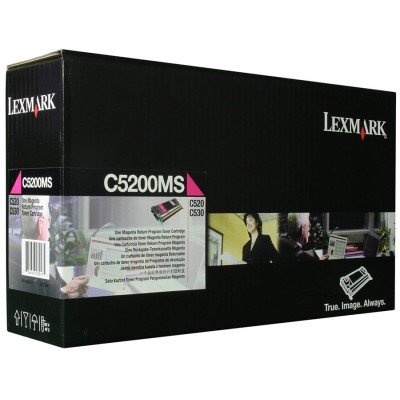 Lexmark C5200MS Kırmızı Orjinal Toner