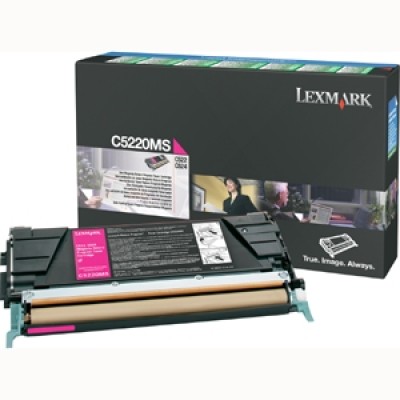 Lexmark C5220MS Kırmızı Renkli Orjinal Lazer Toner - C522 / C524