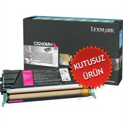 Lexmark C5240MH Kırmızı Orjinal Toner - C524 / C534