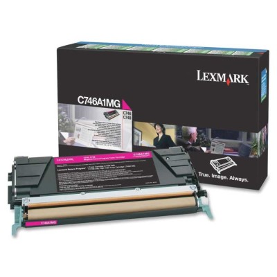 Lexmark C746A1MG Kırmızı Orjinal Toner - C746 / C748