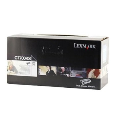 Lexmark C7700KS Siyah Orjinal Toner - C770 / C722