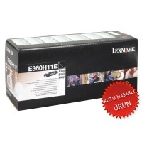 Lexmark E360H11E Siyah Orjinal Toner Yüksek Kapasite - E360 / E460