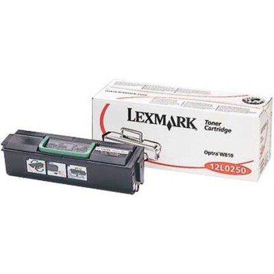 Lexmark W810 12L0250 Siyah Orjinal Toner