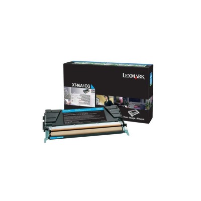 Lexmark X746A1CG Mavi Orjinal Toner - X746 / X748