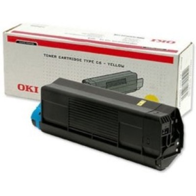 OKI 42127405 Sarı Orjinal Toner - C5100 / C5200