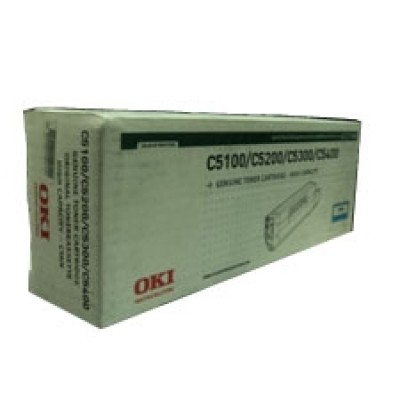 OKI 42127490 Mavi Orjinal Toner - C5100 / C5200