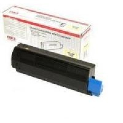 OKI 42127492 / 42127454 Sarı Orjinal Toner - C5250 / C5450 / C5510