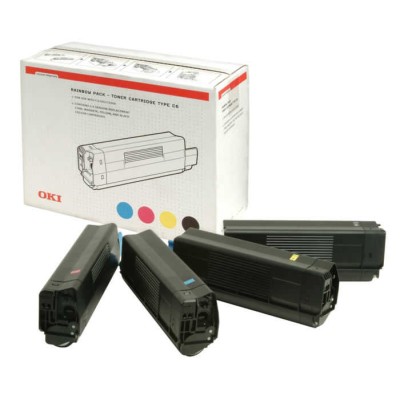 OKI 42403002 Type C6 4 Renkli Orjinal Toner