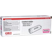OKI 43034806 Kırmızı Orjinal Toner - C3200 OKI 43034806 Kırmızı Orjinal Toner - C3200