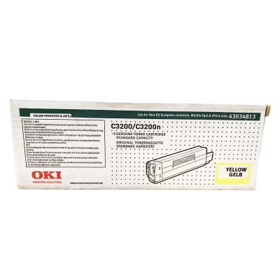 OKI 43034813 Sarı Orjinal Toner - C3200
