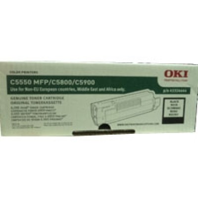OKI 43324444 Siyah Orjinal Toner - C5550 / C5800