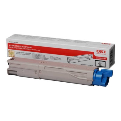 OKI 43459332 Siyah Orjinal Toner - C3300 / C3400
