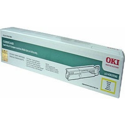 OKI 43459341 Sarı Orjinal Toner - C3300 / C3400