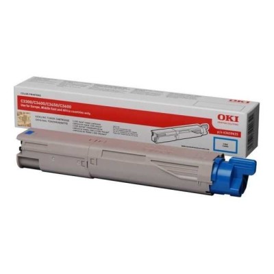 OKI 43459407 Mavi Orjinal Toner - C3300 / C3400