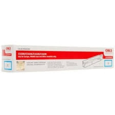 OKI 43459419 Mavi Orjinal Toner - C3300/ C3400