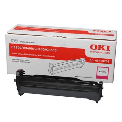 OKI 43460206 Kırmızı Orjinal Drum Ünitesi - C3300/ C3400