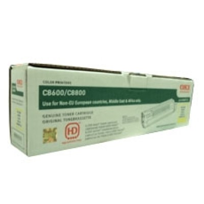 OKI 43487721 Sarı Orjinal Toner - C8600 / C8800