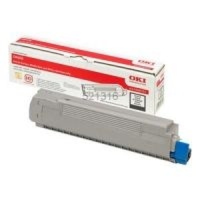 OKI 43487724 Siyah Orjinal Toner - C8600 / C8800