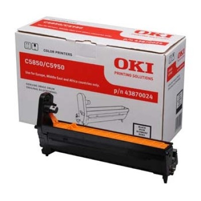 OKI 43870024 Siyah Orjinal Drum Ünitesi - C5850 / C5950