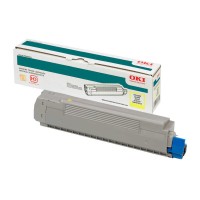 OKI 44844625 Sarı Orjinal Toner - C822