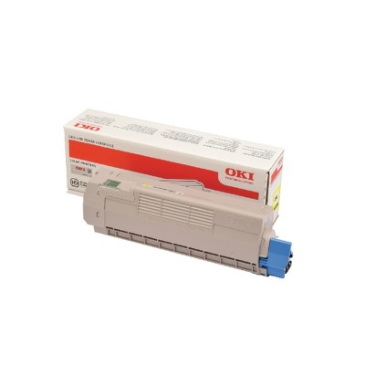 OKI 46507505 Sarı Orjinal Toner - C612DN