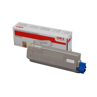 OKI 46507517 Sarı Orjinal Toner - C612