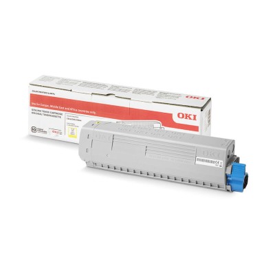OKI 47095701 Sarı Orjinal Toner - C824DN / C834DNW