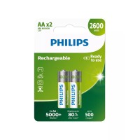 Philips R6B2A260/10 Şarj Edilebilir Pil AA 2600mAh Philips R6B2A260/10 Şarj Edilebilir Pil AA 2600mAh