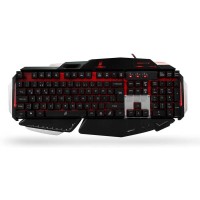 Rampage Claymore Siyah USB Gaming Q Multimedia Klavye