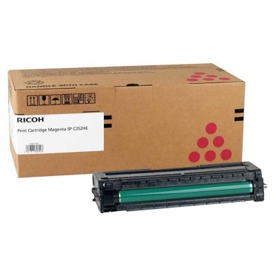 Ricoh 407718 SP-C252HM Kırmızı Orjinal Toner SP-C252, SP-C250, SP-C260, SP-C262