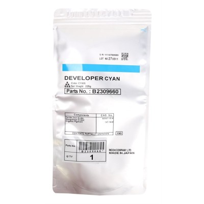 Ricoh B230-9660 Mavi Orjinal Developer - MP-C2000 / MP-C3000