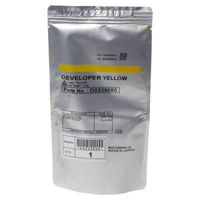 Ricoh D023-9680 Sarı Orjinal Developer - MP C2800 / MP C3300SPF / MP C4000SPF