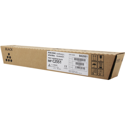 Ricoh MP-C2030 / C2050 / C2530 / C2550 Siyah Orjinal Toner