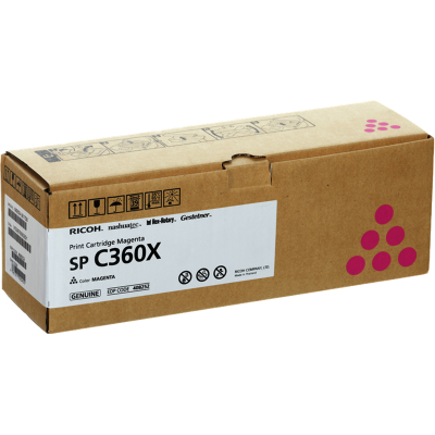 Ricoh SP C361X Kırmızı Orjinal Toner (408252)