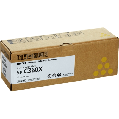 Ricoh SP C361X Sarı Orjinal Toner (408253)