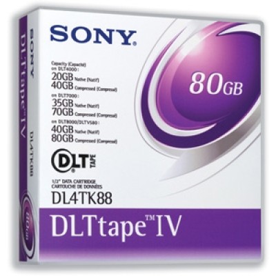 Sony DLT-IV Data Kartuş 40GB / 80GB 12,65 mm