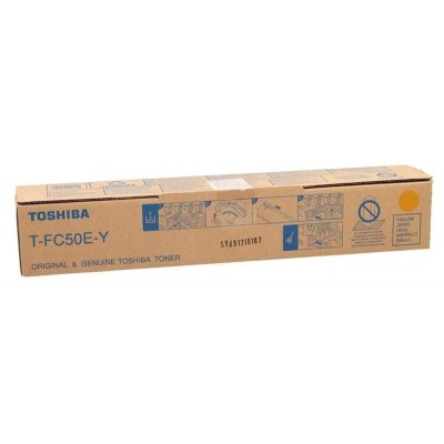 Toshiba T-FC50E-Y Sarı Orjinal Fotokopi Toneri - E-Studio 2555c / 3055c