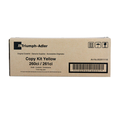 Triumph Adler 652611116 Sarı Orjinal Toner - 260ci / 261ci