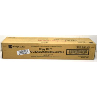 Triumph Adler DCC-2965 / DCC-2970 Sarı Orjinal Toner - Utax 6505 Ci