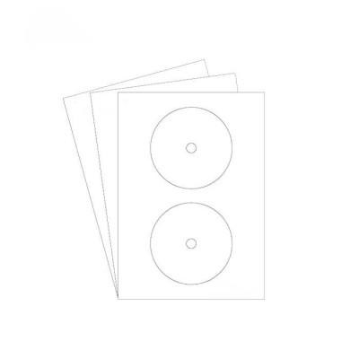 Universal CD/DVD Etiket A4 25 Yaprak