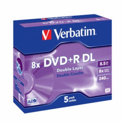 Verbatım CD+R DL 8x 8.5GB 5'li Paket