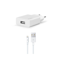 ttec SmartCharger 2.1A Seyahat Şarj Aleti + Lightning Kablo