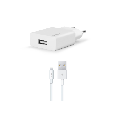 ttec SmartCharger 2.1A Seyahat Şarj Aleti + Lightning Kablo