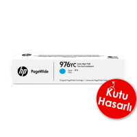 HP 976YC L0S29YC Mavi Orjinal Kartuş Extra Yüksek Kapasite Pro P55250 P57750