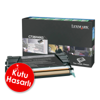 Lexmark C736H4KG Siyah Orjinal Toner Yüksek Kapasite - C736dn