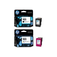 HP 901 Siyah Renkli Orjinal Kartuş Seti - CC653A/CC656 HP 901 Siyah Renkli Orjinal Kartuş Seti - CC653A/CC656